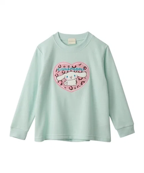 Детская толстовка с вышивкой Sanrio Characters Sagara, сакс