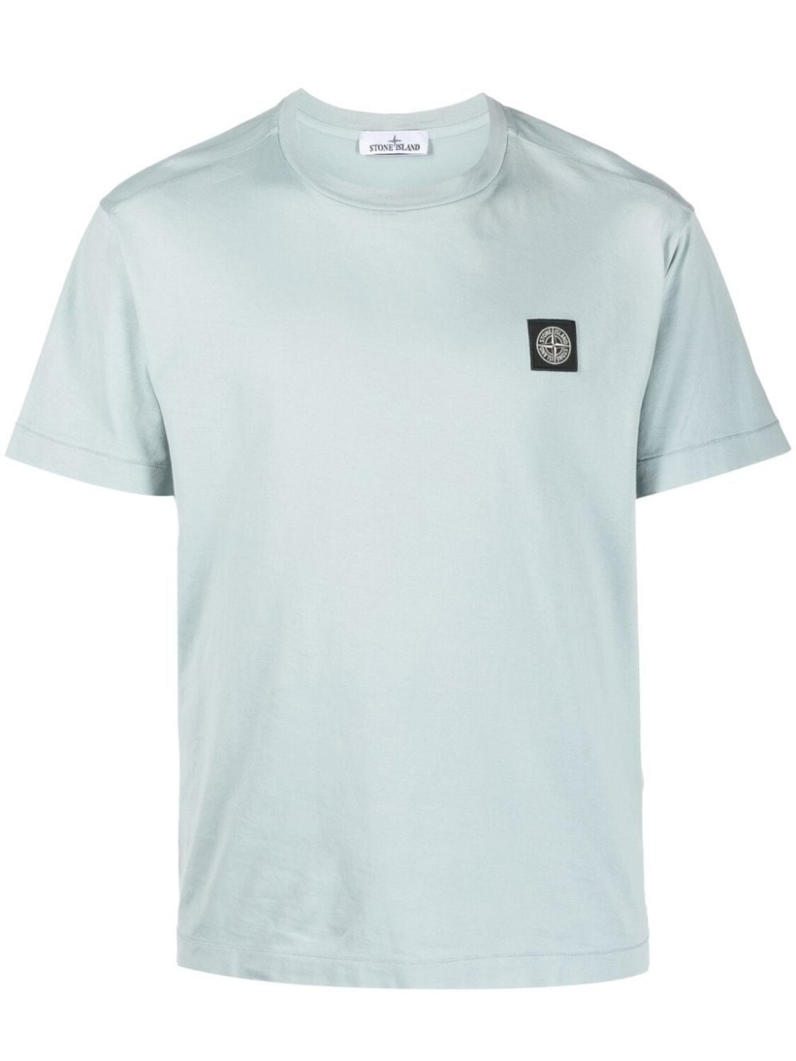

Stone Island футболка с нашивкой-логотипом, синий