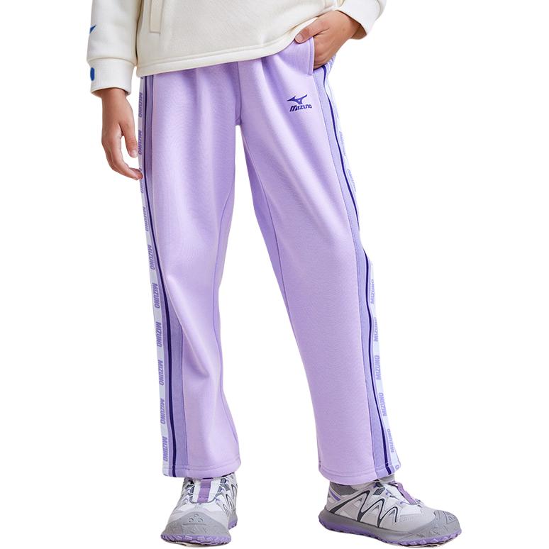 

Детские спортивные штаны осень-зима Mizuno, светло-фиолетовый