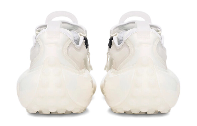 Кроссовки LiNing Lifestyle Shoes Unisex Low-top Laser White, белый — фото 4