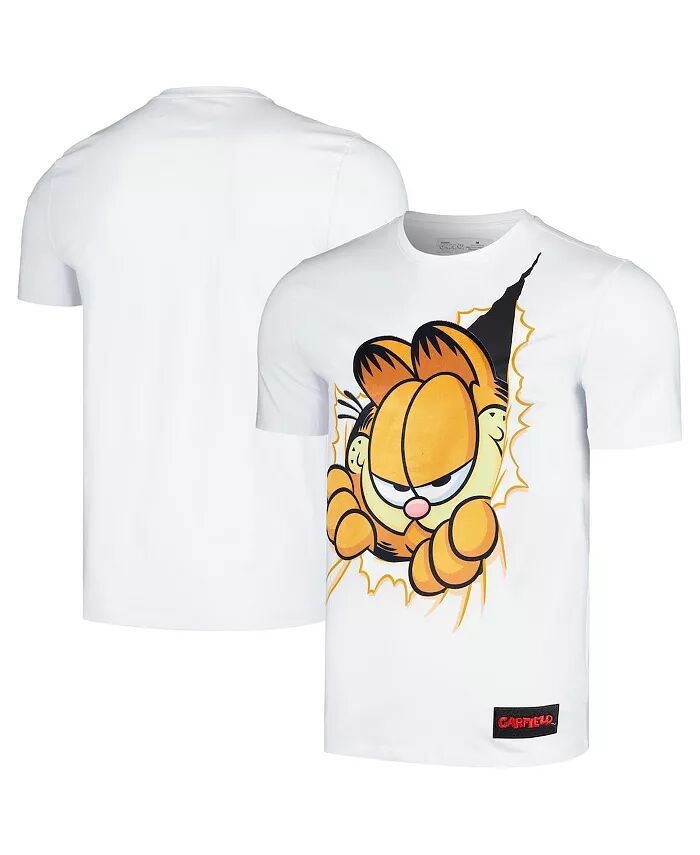 

Мужская и женская белая футболка Garfield Breakthrough Freeze Max