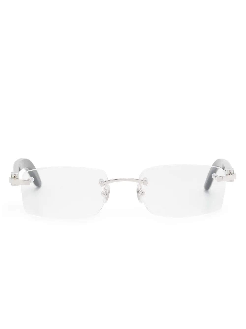 

Очки C Décor в прямоугольной оправе Cartier Eyewear, белый