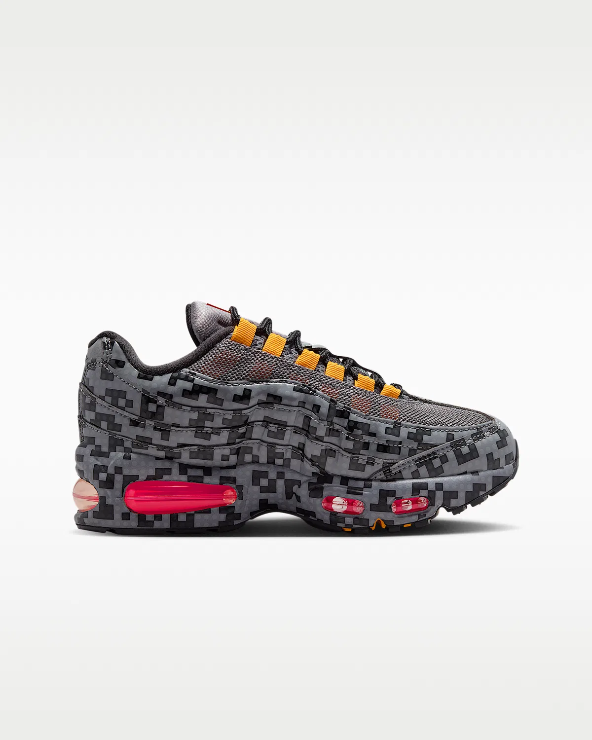 Детские кроссовки Nike Air Max 95 x LEGO® Collection, Smoke Grey/Black/University Gold/Metallic Silver — фото 3