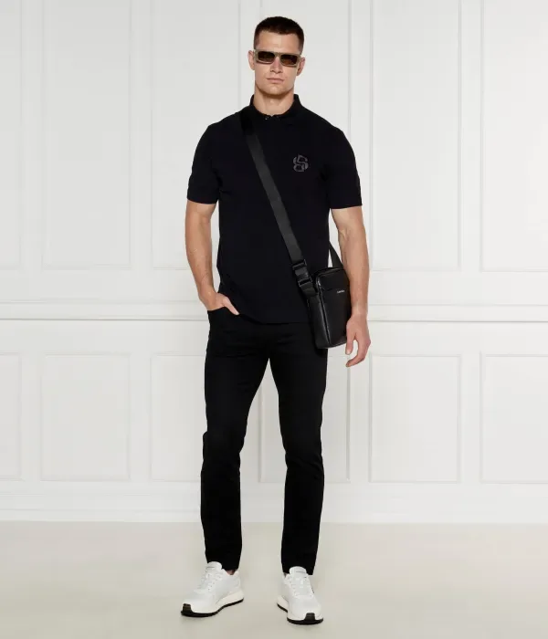 Поло C-PAYTO regular fit Boss, черный — фото 2
