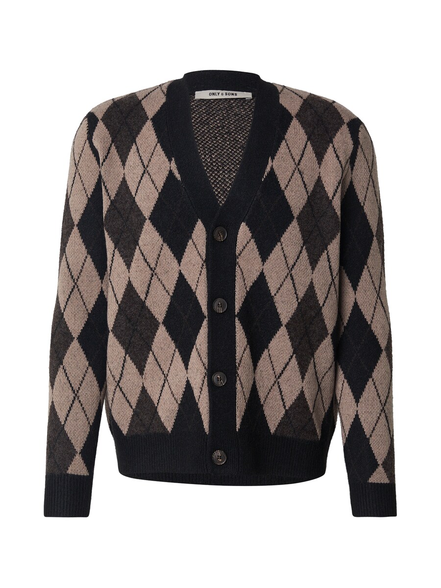 

Вязаный кардиган Only & Sons ONSALLAN, черный