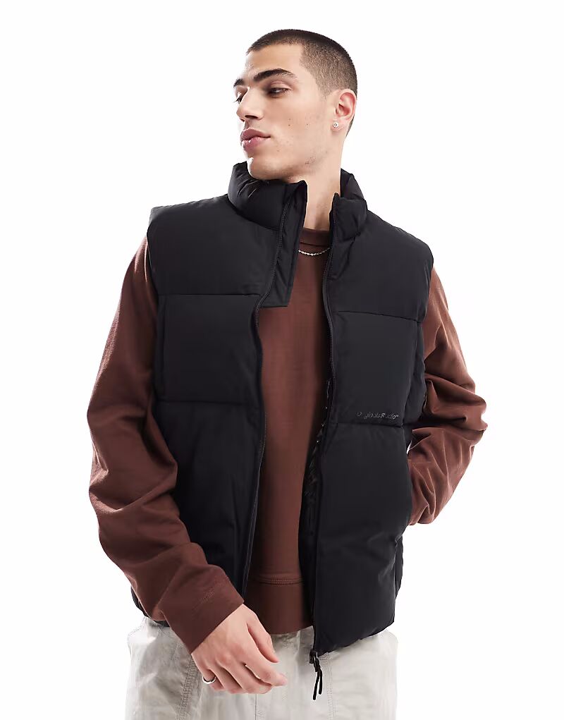 

Стеганый жилет Jack & Jones черного цвета