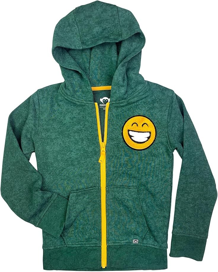 

Худи Appaman Kids Zip-Up Strivers Hoodie, цвет Dark Green