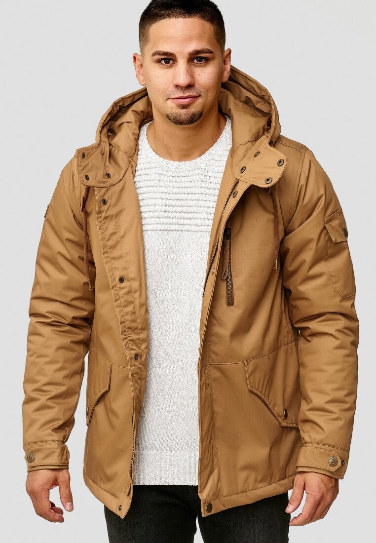 

Куртка легкая ELMHURTS INDICODE JEANS, цвет tobacco