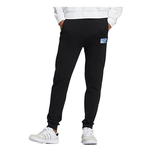 

Брюки Men's adidas neo Solid Color Sports Casual Joggers/Pants/Trousers Black, мультиколор