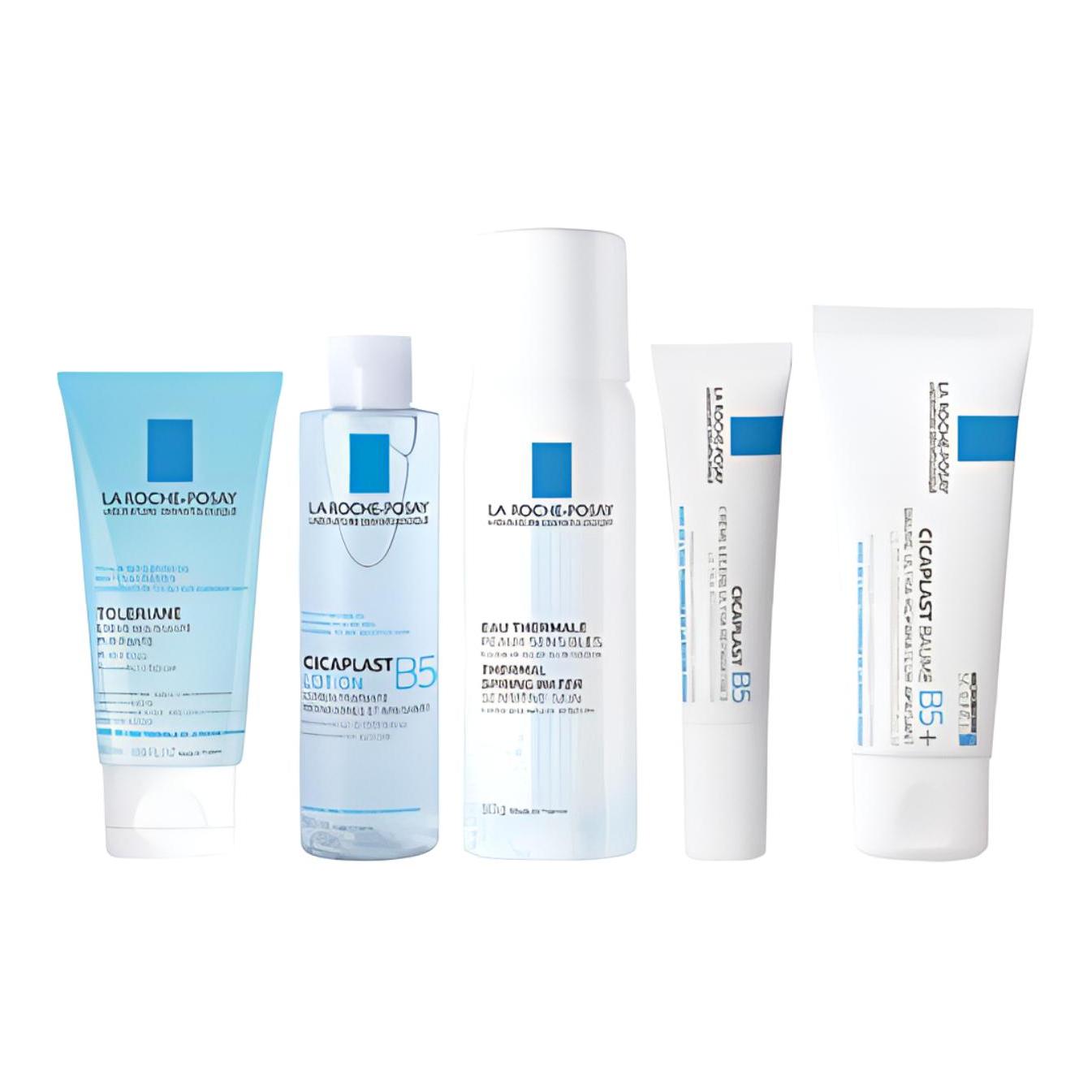 LIFUQUAN Royal Repairing Entry Level Box Skincare Sets Moisturizes And Moisturizes Five Piece Set La Roche-Posay — фото 3