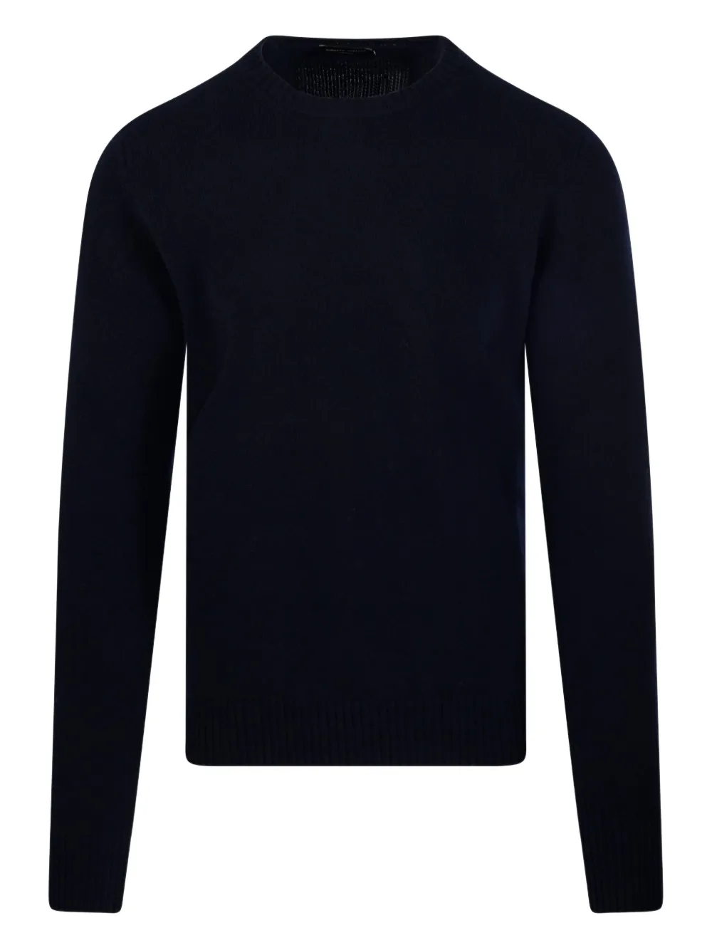 

Свитер с круглым вырезом Roberto Collina, синий