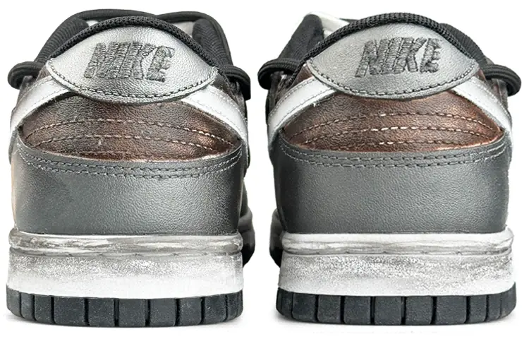 

Кроссовки Nike Dunk Skateboarding Shoes Men Low-top Black, серебряный, Серый, Кроссовки Nike Dunk Skateboarding Shoes Men Low-top Black, серебряный