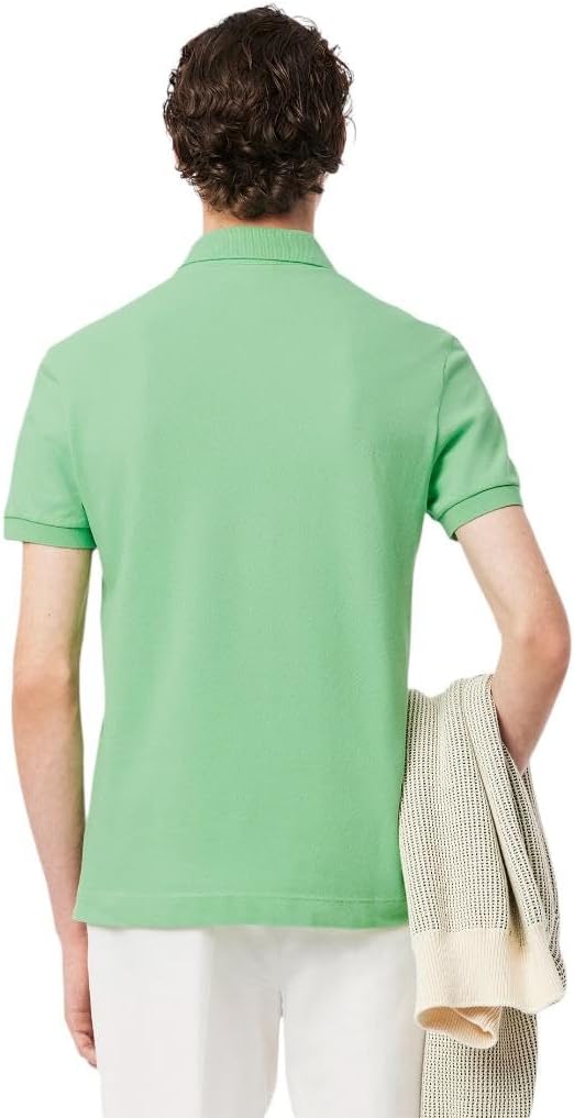 Lacoste мужская растягивающаяся хлопковая парижская поло, Liamone — фото 3