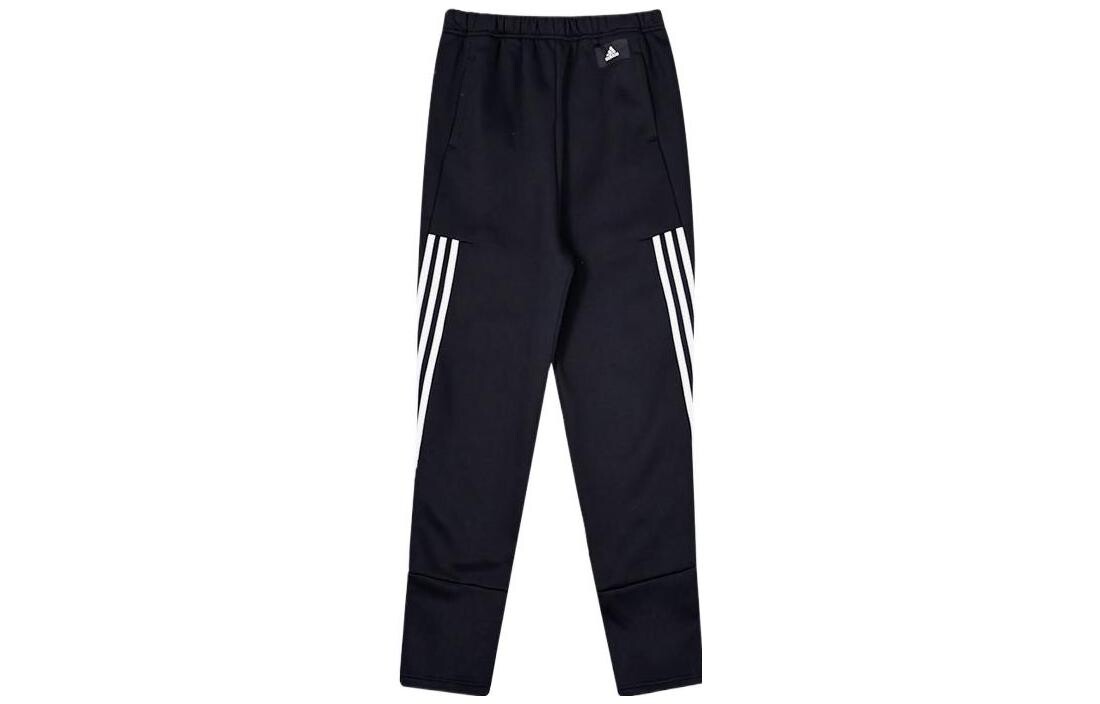

Детские трикотажные спортивные штаны Adidas, черный