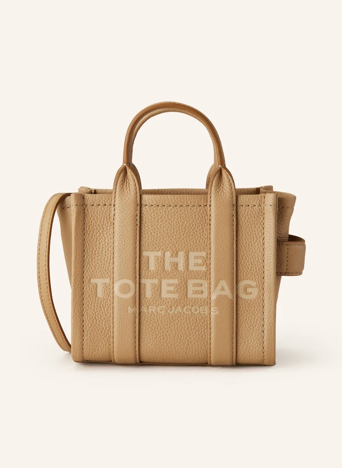 

Кожаная сумка-шоппер the crossbody Marc Jacobs, коричневый