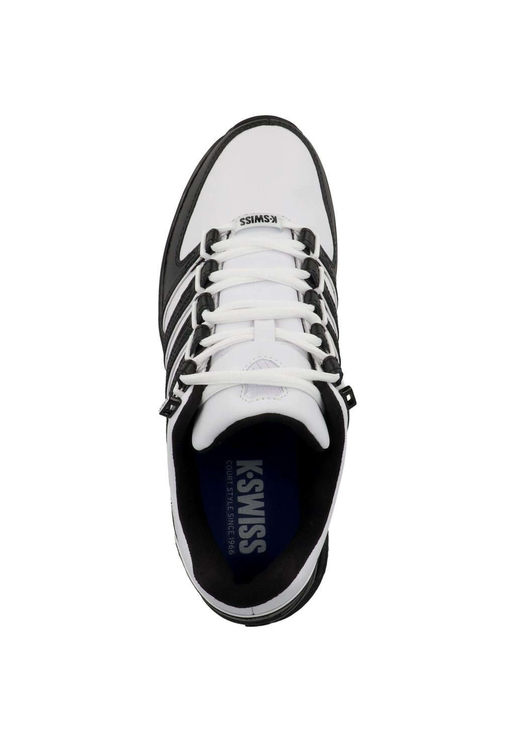 Полукеды K-SWISS, белый/белый/черный — фото 3
