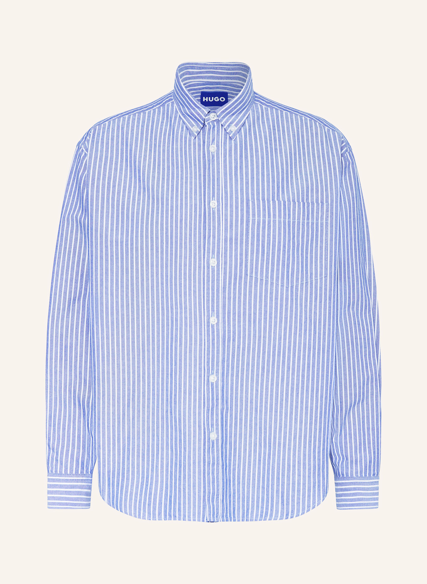 

Рубашка ebill comfort fit Hugo Blue, мультиколор