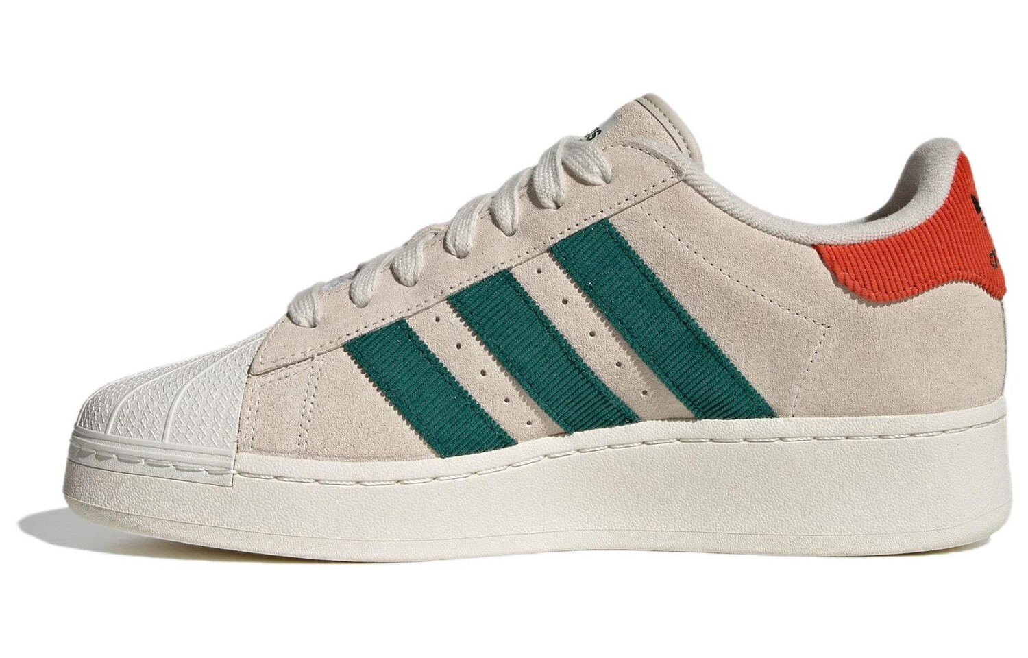 

Adidas originals Superstar Series Обувь для скейтбординга унисекс, Beige/Green