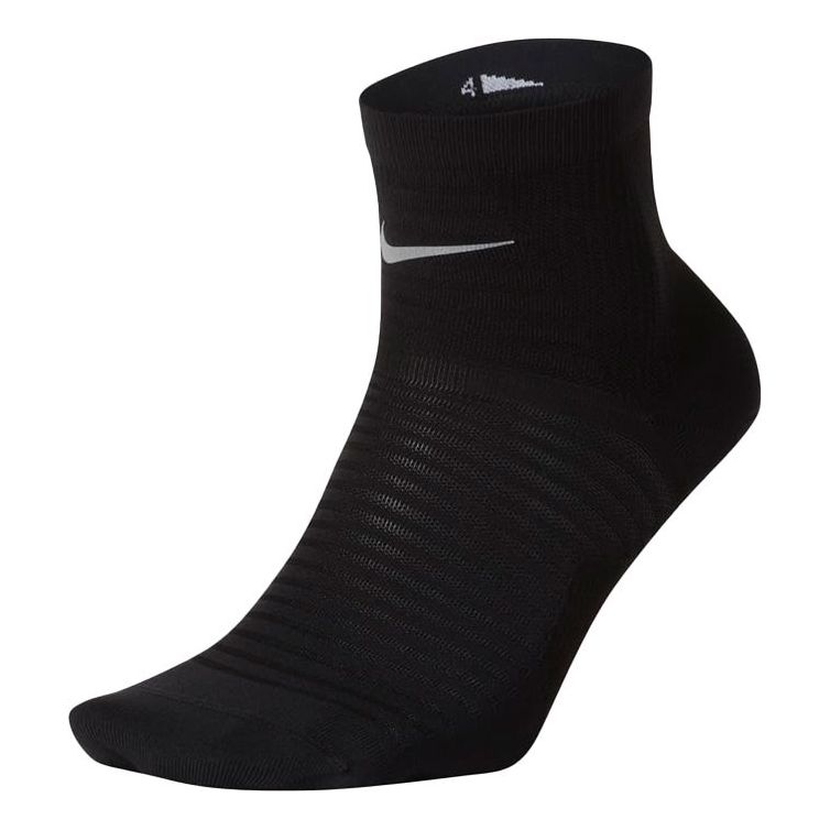 

Носки Nike Spark Lightweight Solid Color logo Sports Training Mid Calf Socks One Pair Black SK0049-010, черный