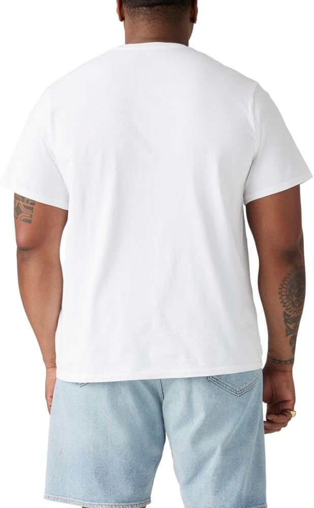 Мужская футболка с рисунком Levi's (также доступна в размерах Big и Tall), Big Batwing White - Neutrals — фото 2