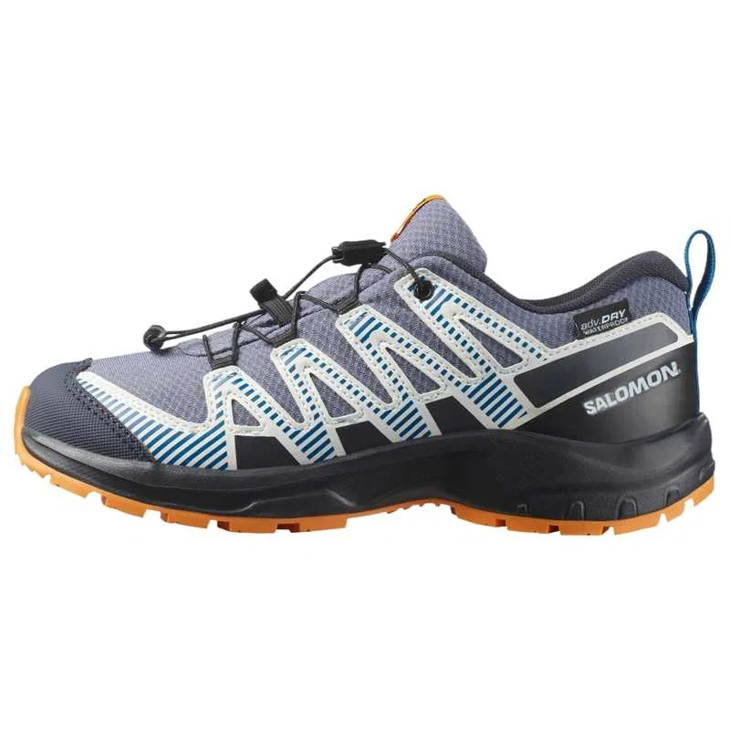 Кроссовки XA PRO V8 Kids' Running Shoes Gray Kids' SALOMON