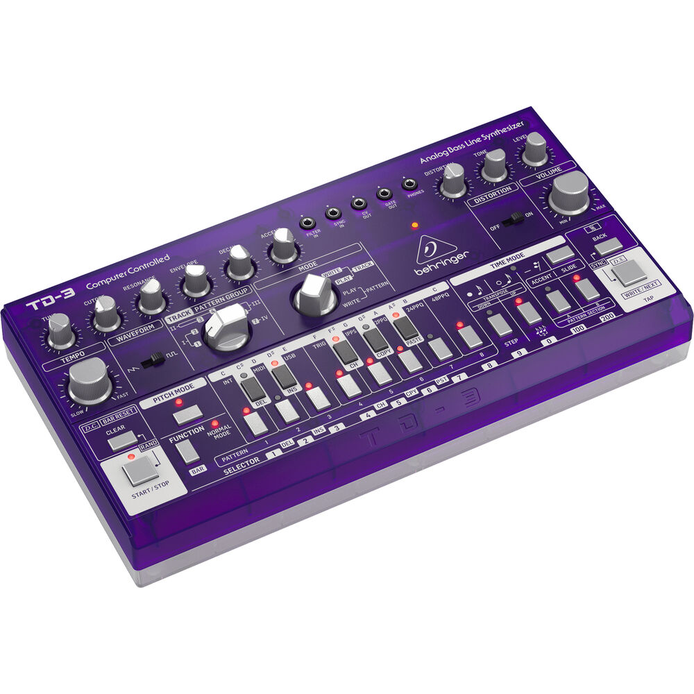 

Синтезатор Behringer TD-3-GP Analog Bass Line Synthesizer TD-3-GP