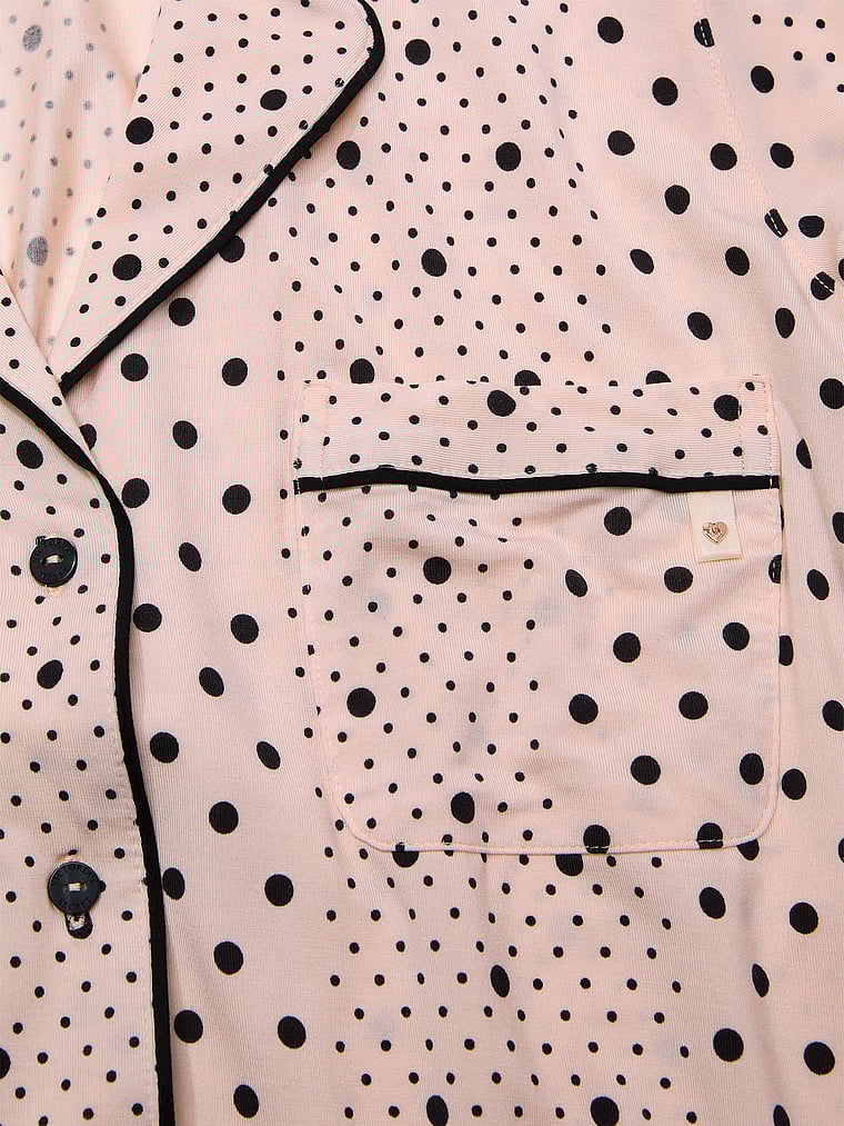 

Мягкий длинный пижамный комплект из модала Victoria'S Secret, розовый