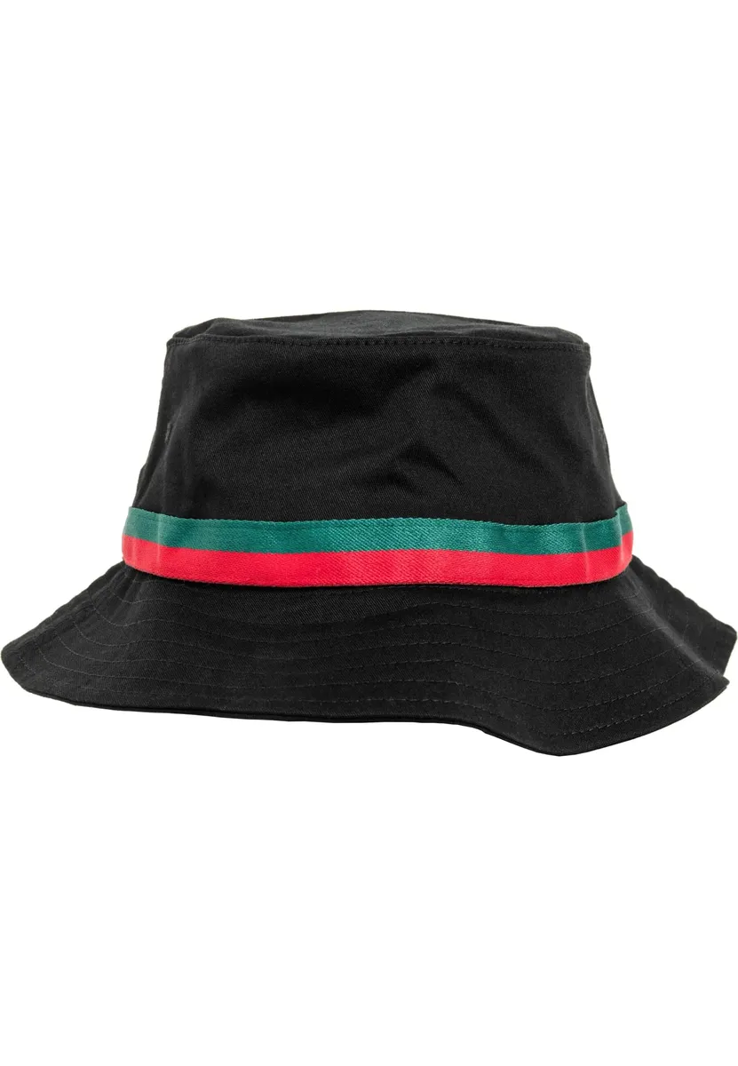

Кепка Flexfit Trucker "Шляпа-ведро Flexfit в полоску", зеленый