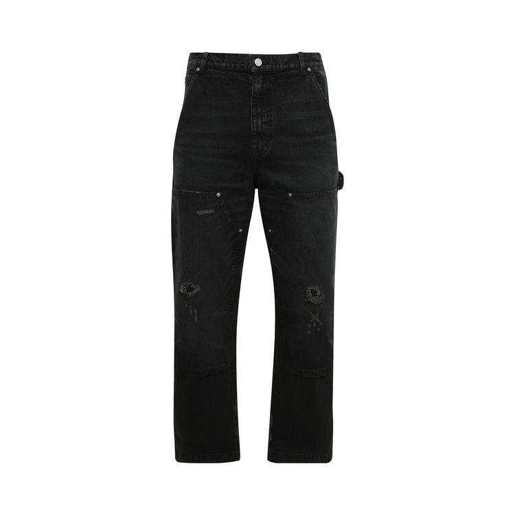 

Брюки Enfants Riches Déprimés Double Knee Paint Pants Black, черный