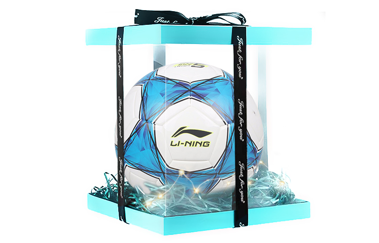 

LINING Размер 5 мяч для футбола TPU бесшовный термосварка унисекс синий белый