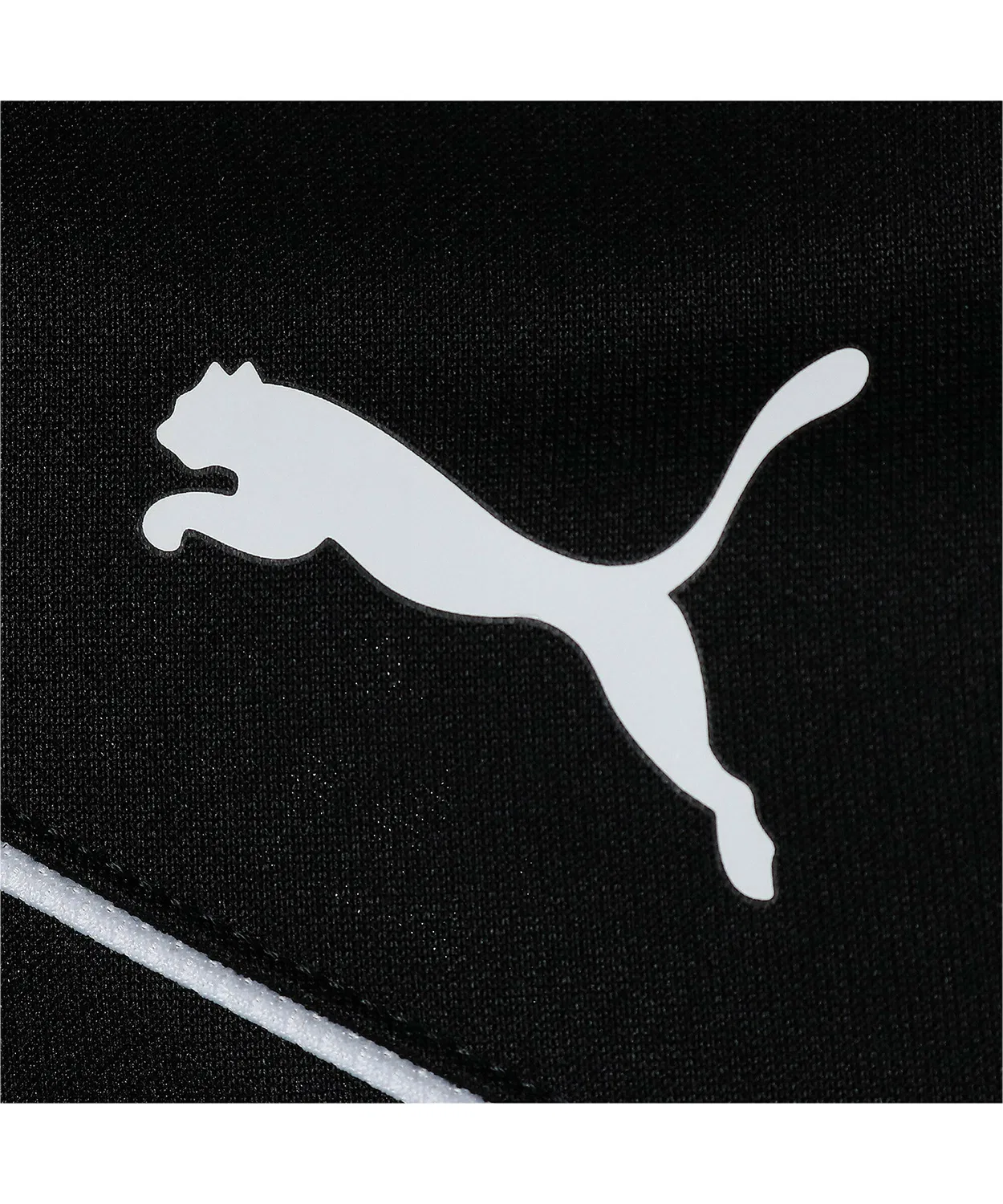 Тренировочная куртка PUMA TEAMRISE для детей, полиэстер, 120-160 см, чёрный/белый — фото 3
