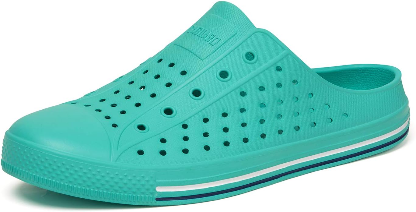 

Сандалии SAGUARO для женщин и мужчин, садовая обувь, повседневные тапочки, унисекс, быстросохнущие, летние, противоскользящие, для пляжа, зеленый