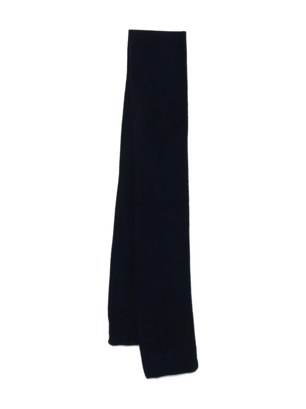 

Шарф из смесовой шерсти Aspesi, синий