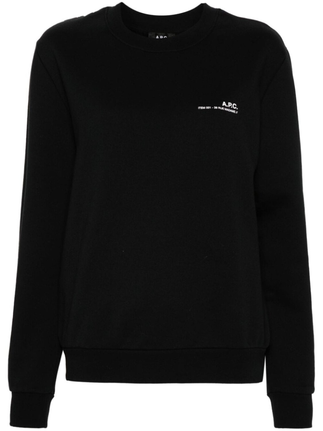 

Толстовка с логотипом A.P.C., черный