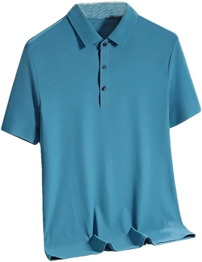 Мужское поло с быстросохнущей тканью, Generic, Peacock Blue