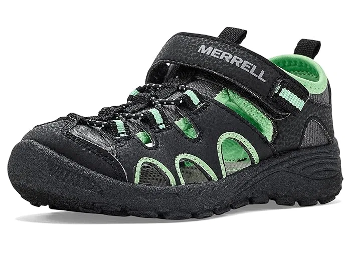 Сандалии водонепроницаемые Hydro Trekker Merrell Kids, Black/Lime
