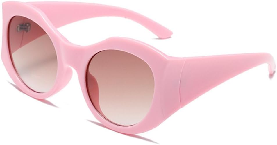 

Винтажные черно-оранжевые солнцезащитные очки «кошачий глаз», модные очки-бабочки большого размера, роскошные солнцезащитные очки с защитой от УФ-излучения UV400 generic, Pink