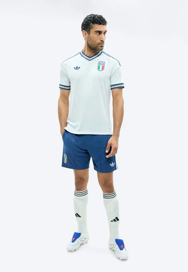 Итальянская гостевая спортивная футболка №26 Adidas Performance, Aero Blue — фото 2