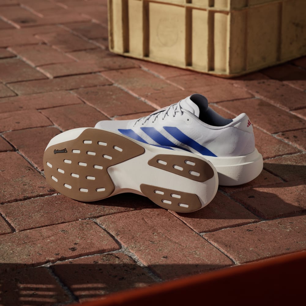 Кроссовки Adidas Adizero EVO SL Shoes, цвет Cloud White/Royal Blue/Pure Ruby — фото 4