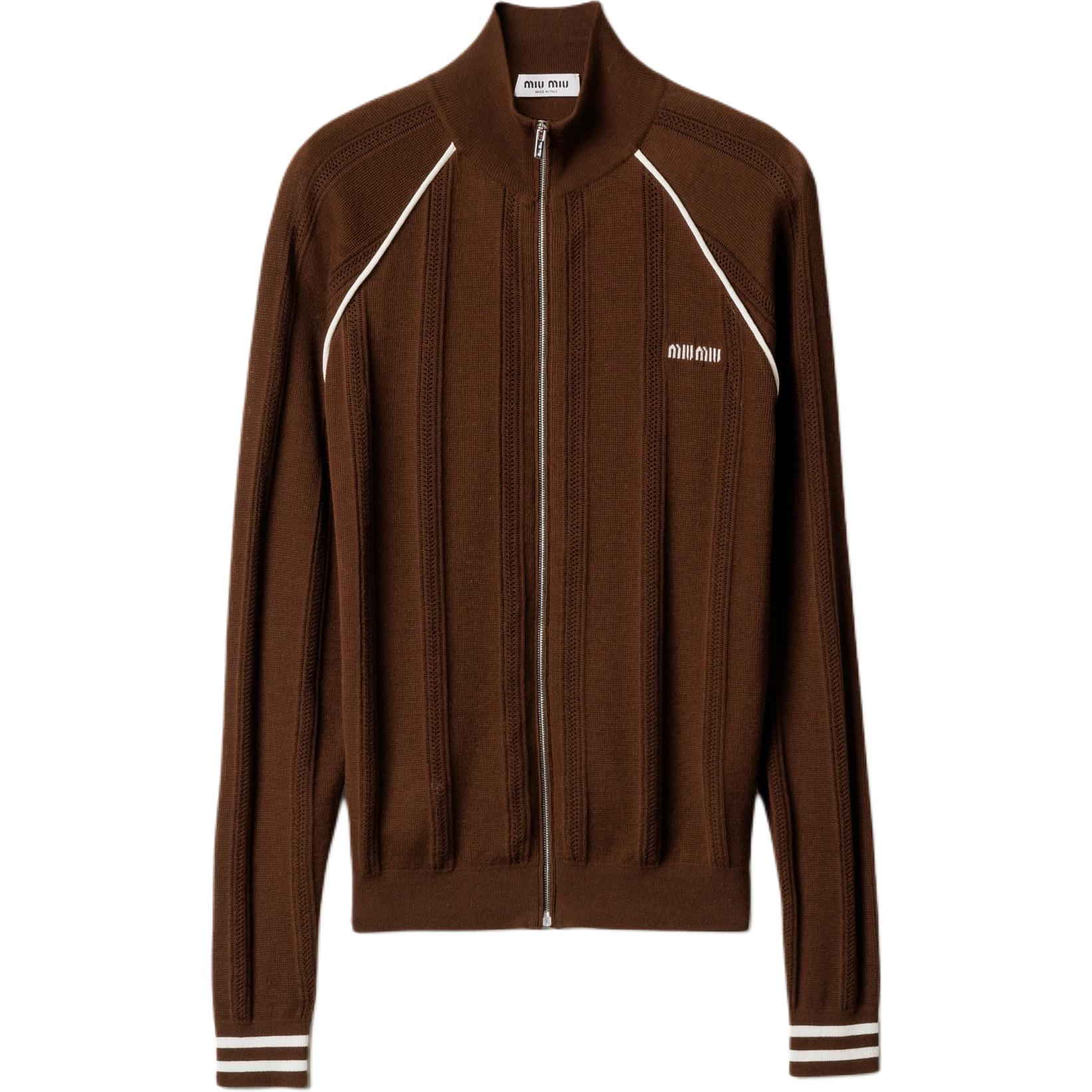 

MIU MIU Коричневая женская куртка, Brown