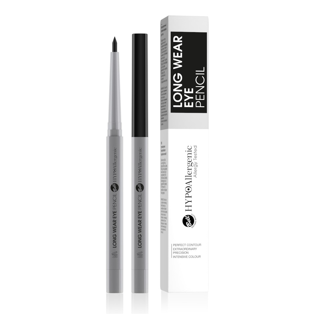 

Подводка для глаз long wear eye pencil Bell Hypo Allergenic, nr. 01 - black, вес 0.3 гр.