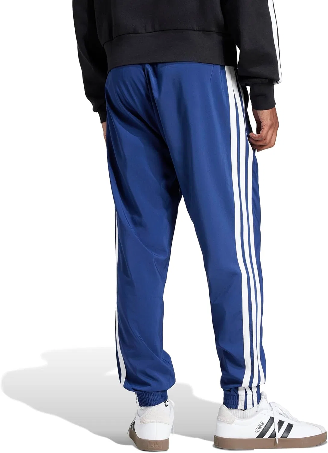 Мужские тканые брюки Adidas Essential с тремя полосками — фото 2