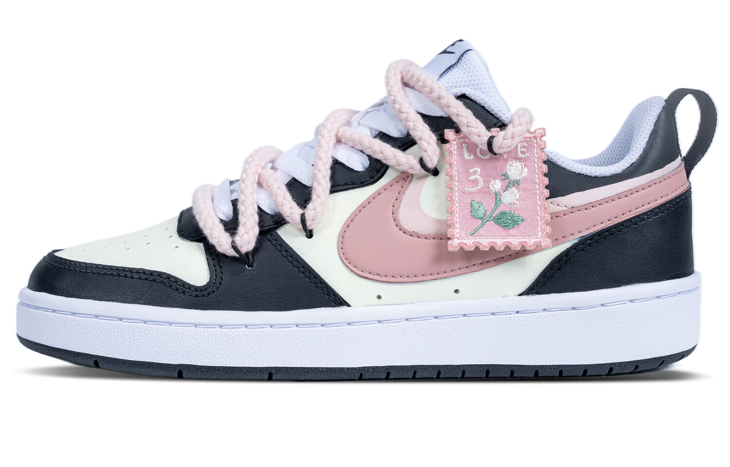 

Кроссовки Nike Court Borough Skateboard Shoes Women's Low-Top Pink