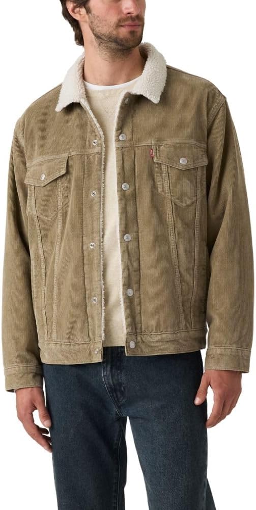 

Мужские джинсы Levi's Relaxed Fit Sherpa Trucker, (New) Timber Wolf (Non Stretch)