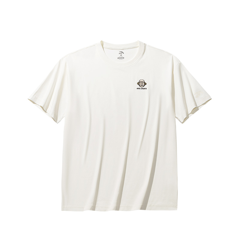 

ANTA Футболка Life Collection мужская ivory white, Белый, ANTA Футболка Life Collection мужская ivory white