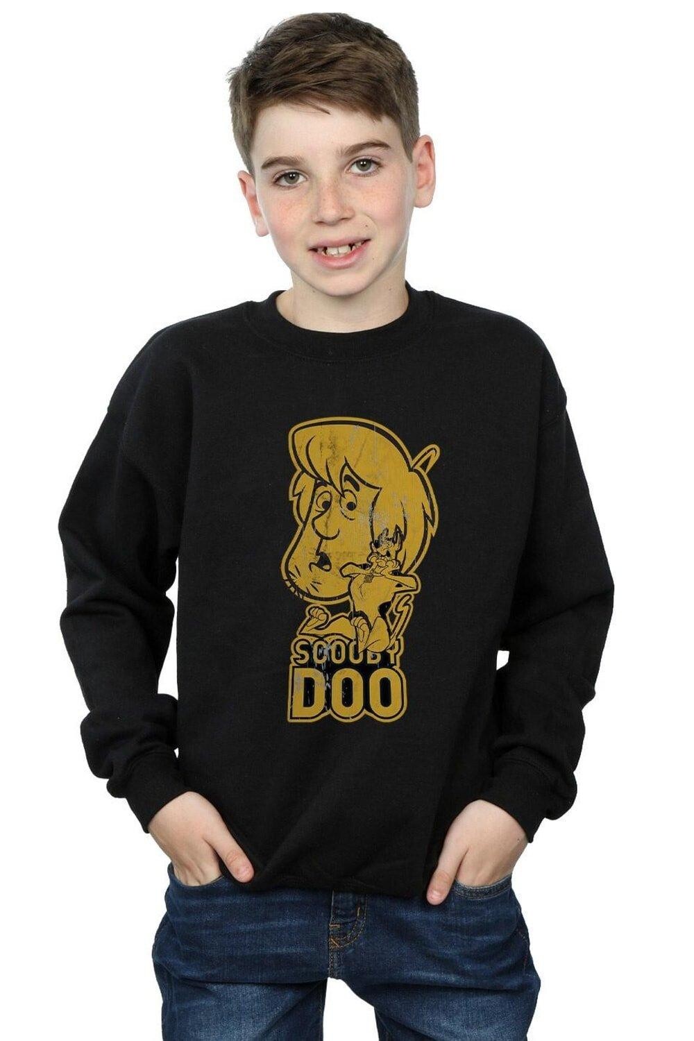 

И лохматая толстовка Scooby Doo, черный