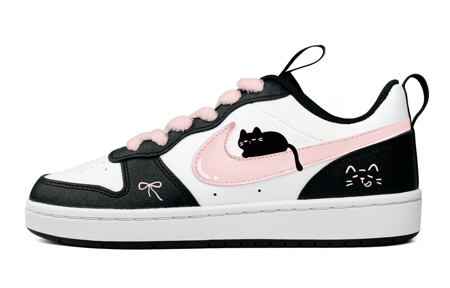 

Детские скейтерские кеды Court Borough Nike, черный