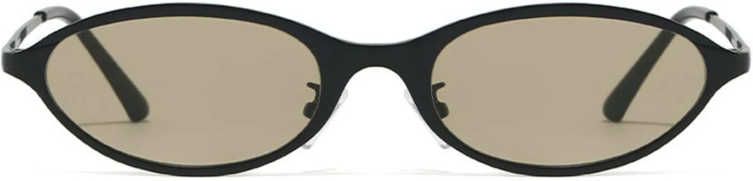 

willochra 2026 Роскошные милые овальные солнцезащитные очки для женщин в винтажном стиле «кошачий глаз», сексуальные очки для путешествий на открытом воздухе, C4