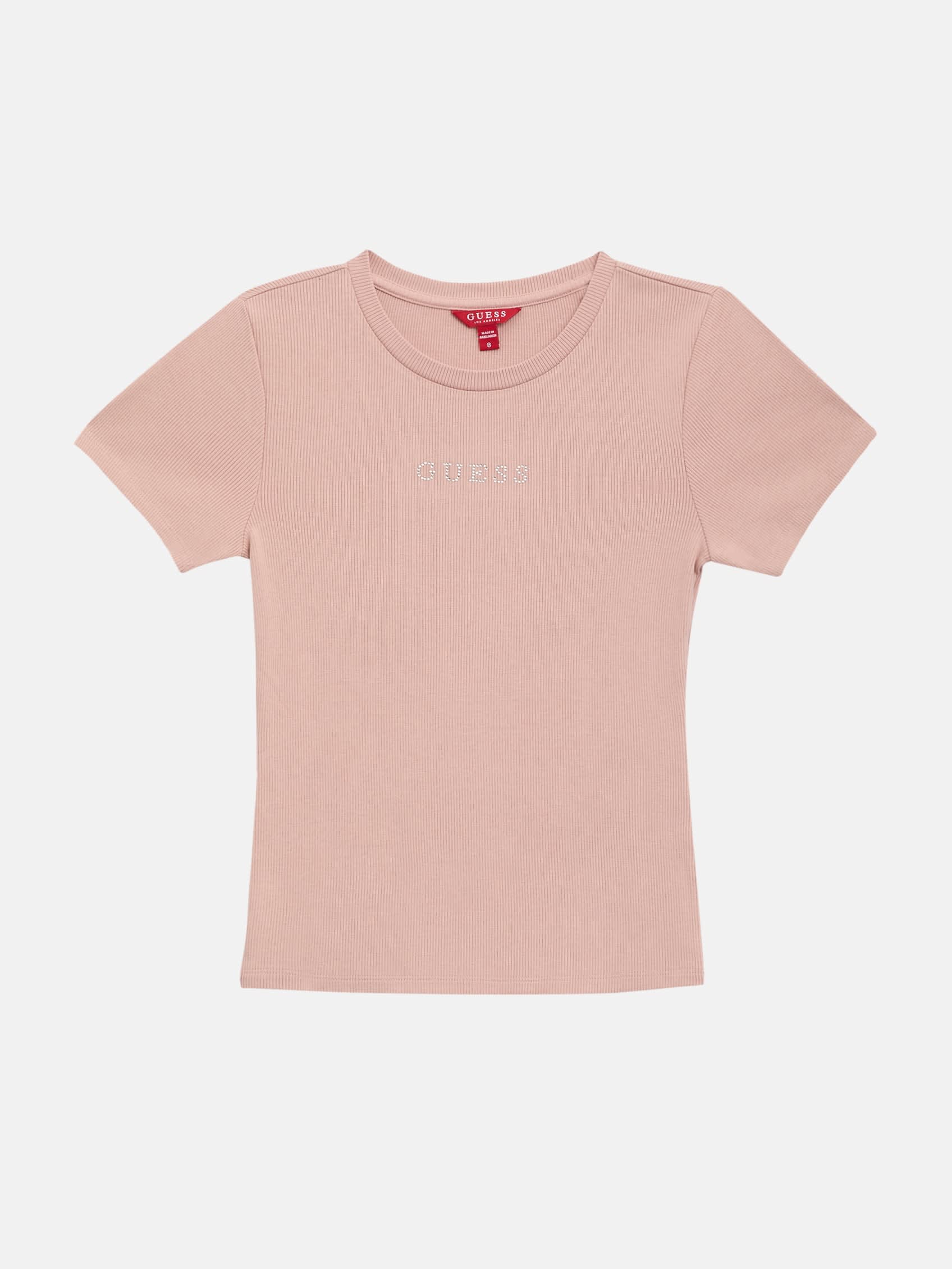 

Толстовка Preston с логотипом (7-14) Guess Factory, розовый