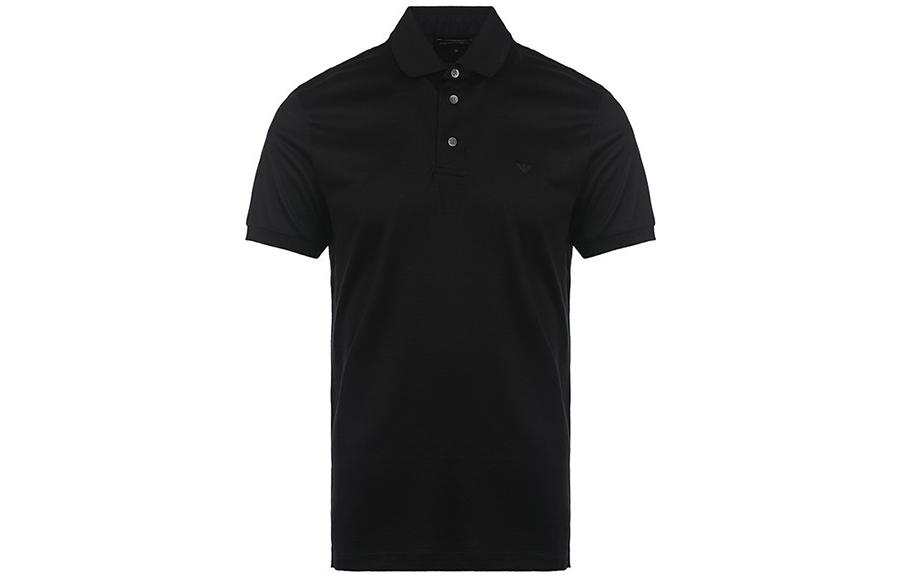 

Джерси поло Asv EMPORIO ARMANI, черный